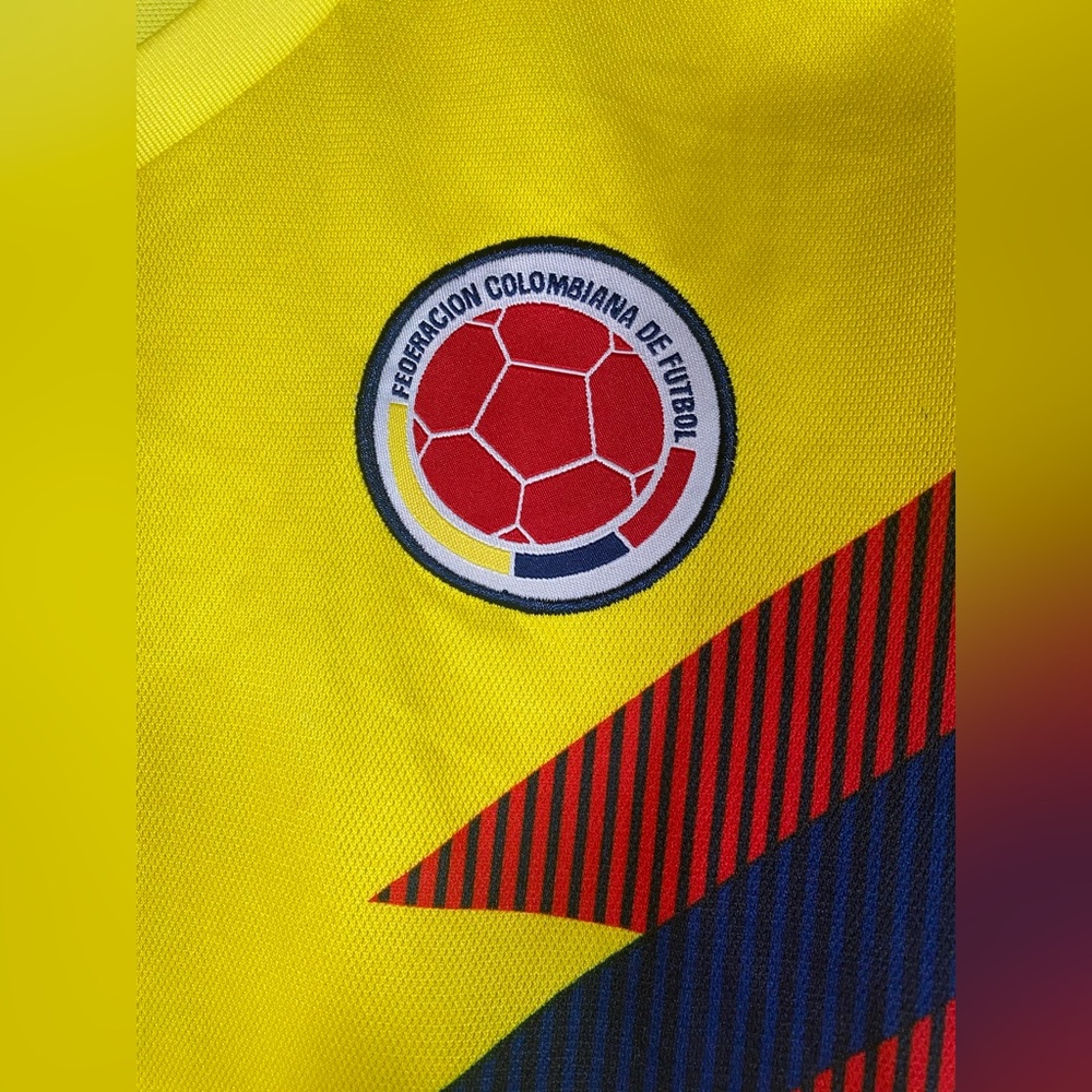 Adidas Climalite Federacion Colombiana De Futbol Colombia Soccer Jersey Women XL - Picture 3 of 10